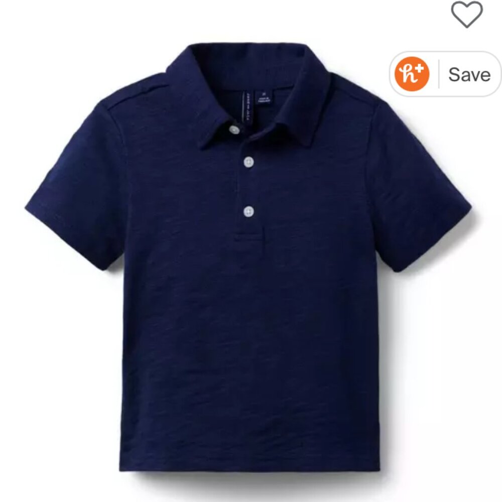 Janie and Jack - Navy Polo - 18-24m - Worn once!